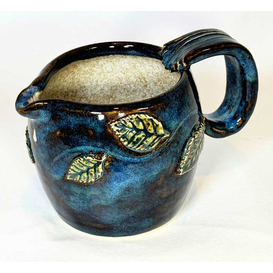 Leaves on Water Pitcher/Creamer (Blue)