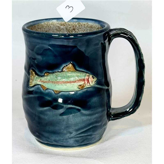 Rainbow Trout Mug (Blue)